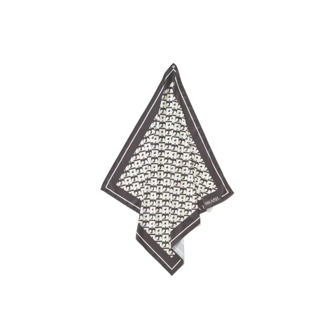 LENÇO BARRA PATTERN MARROM - comprar online