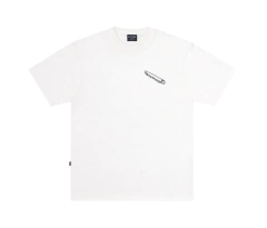 CAMISETA DISTURB SAFETY PIN OFF WHITE - comprar online