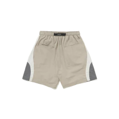 SHORTS BARRA GARÇA CIRCULAR BEGE na internet