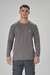 Remera Hombre Manga Larga Caldén Gris Toro