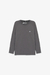Remera Hombre Manga Larga Caldén Negro - comprar online