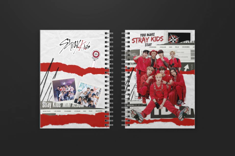 Caderno Stray Kids