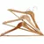 Kit 3 Cabides Madeira Natural