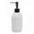 Porta Sabonete Líquido de Cerâmica Granilite Arcos Branco 350ml - Wolff