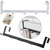 Cabide Gancho Porta Metal 5 Ganchos Preto Ou Branco