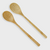 Kit C/2 Colheres Bambu 22X4,5Cm - Clink