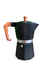 Cafeteira Italiana de Alumínio 6 Doses com Cabo em Plástico Preta Fosca 300ml - Wolff - comprar online