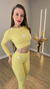 Conjunto Legging Infinity - Amarelo