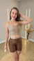 Conjunto Short Lara DUO - Chocolate | Capuccino