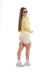 Manga Longa Tapa Bumbum - Amarelo Manteiga - comprar online