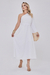 Vestido Trancoso Midi - Branco - comprar online