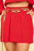 Saia Lauren - Vermelho Royal - The Claire’s Store