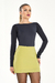 Saia Alfaiataria Mavie - Verde Pistache - comprar online