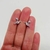 Imagen de Aros pasantes colibri con micro zirconia