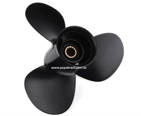 Hélice Alumínio Mercury 15hp Super (japonês) Passo: 9 1/4 x 10