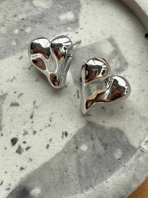 Aros Genevieve silver - comprar online