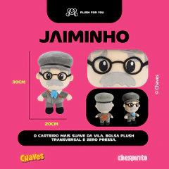 Boneco Pelúcia Jaiminho - 30cm - PFY | Plush For You - Sua diversão sua coleção!