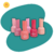 Base Rubber City Girl 10ml x6 unidades - tienda online