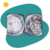 Deco en caja x12 Forma Estrella 4 puntas - Multicolor - Paris night - comprar online