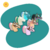 Brocha unicornio para uñas - comprar online