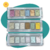 Paleta de 6 polvos cromados - City girl - comprar online
