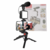 Suporte para Celular com Tripé Luz LED para Microfone Streaming Kapbom KA-5673 - comprar online