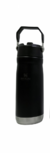 Garrafa Squeeze 650 ml Aço Inox Térmica com Canudo Logo Stan.