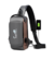 Mochila de Ombro Transversal Portátil com Trava Antifurto na internet