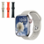 Relógio Inteligente Smartwatch 45mm com 03 Pulseiras Eletromex W9 MAX