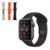 Relógio Inteligente Smartwatch 45mm com 03 Pulseiras Eletromex W9 MAX - loja online