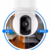 Câmera Segurança Babá Eletrônica Wi-fi 360° Kapbom KA-S079 - comprar online