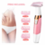 Depilador Elétrico Feminino Multifunção Recarregável Lavável Kemei KM-1900 - loja online