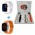Relógio Inteligente Smartwatch 49mm com 02 Relógios e 06 Pulseiras Kapbom W89 - BelleMarc Digital