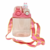 Imagem do Garrafa Squeeze Infantil BICHOS 1 Litro com Canudo + Botão + Trava