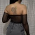 Imagem do CROPPED TULE C/ MANGUINHA
