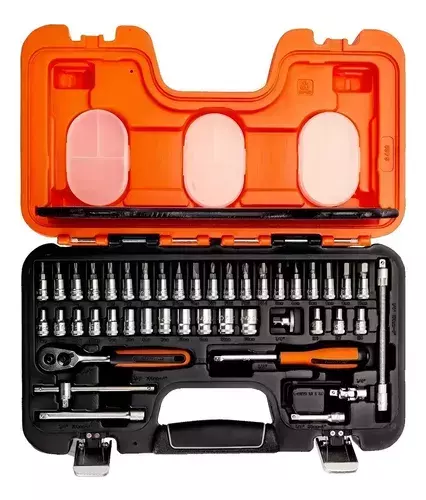 Juego Set De Bocallaves Tubos Puntas Crique 46 Pz S460 BAHCO