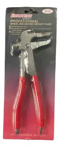 Pinza De Balanceo Ruedas Gomeria Cromada EUROTECH
