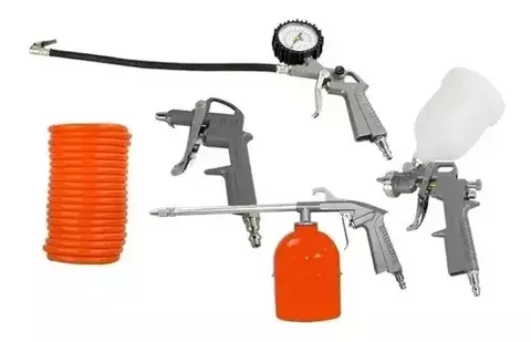 Kit Accesorios Para Comprensor 5 Piezas FEMA
