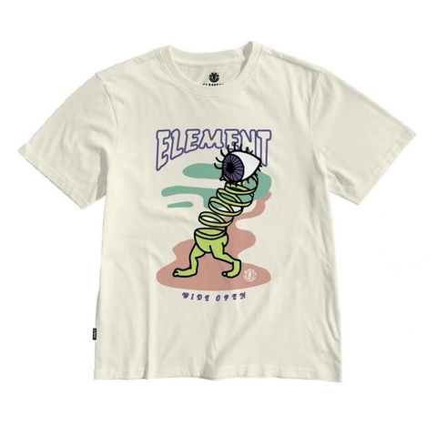 Camiseta Element Wide Open Off White