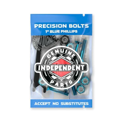 Parafuso de Base 1" Independent Collors Chave Phillips Azul