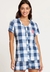 Pijama Curto Aberto De Viscose D - comprar online