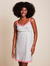 Camisola Alcas Em Viscose Com Renda -Escla Cl M