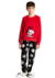 Pijama Infantil De Fleec Vermelho Com Estampa . Dalmatas 10 - comprar online