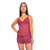Short Doll Liso Poliamida Com Renda Lateral