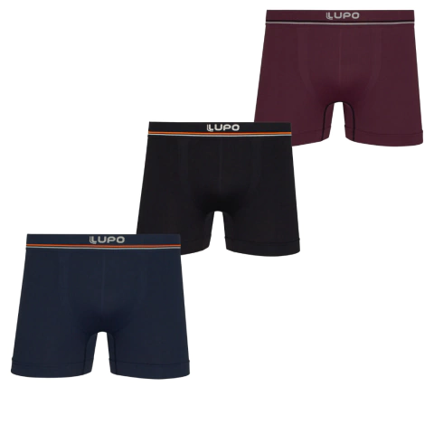 Cueca Lupo Sem Costura Boxer Basica K3 - comprar online