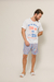 Pijama Adulto Masculino Manga Curta Sun And Sea -Nicag G