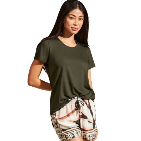 Pij.Visco E Si Verde Manjericao C/ Est . Olivia I24 44