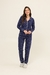 Pijama Ad Feminino Manga Longa Com Botões Americano Starlight na internet