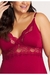Camisola Plus Sizede Microfibra Com Renda Romance 50 - comprar online