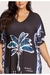 Caftan Plus Size De Supermicro Estampaeira 50 - comprar online